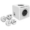 Cubenest – PowerCube, perjungiamas USB PD 20W, A+C, pilkas, POWERCUBE, 4x USB C+A lizdai, maitinimo tiekimas 20W