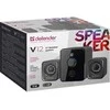 Kompiuterio kolonėlės Defender V12 speaker Juodas 11W USB