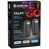 Defender, Lavalier mikrofon, TALKY-139, juoda