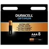 Duracell Optimum AAA 8 vnt.