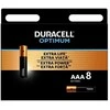 Duracell Optimum Jednorazowa alkaliczna baterie AAA, 8-pack
