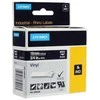 DYMO Rhino Vinilinė Juostelė 19mm x 5.5m / baltas ant juodos (1805436)
