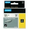 RhinoPRO kabelių žymėjimo vamzdelis 6 mm, juodas tekstas ant balto vamzdelio, 1,5 m DYMO / 18051