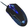 E-Blue Mėlyna E-mėlynas Auroza Pelė su laidu, juoda, 3500DPI