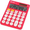 Eleven ELEVEN Calculator Rožinis biuro skaičiuotuvas, apvalūs balti mygtukai, RK2311PK
