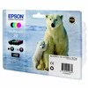 Epson C13T26164020 (cyan, magenta, yellow, juodas)