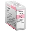 Epson T85060N rašalas, šviesiai purpurinė | Epson Epson | C13T85060N | Epson T8506 – ryškiai šviesiai purpurinė – originali – rašalo kasetė | Rašalo kasetė | Ryški šviesiai purpurinė