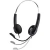 Genius HS-220U AI ausinės su mikrofonu, przewodowa, juoda, 2.0, zamykane, USB - C