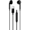 Genius HS-M365 ausinės su mikrofonu, juoda, 2.0, Įstatomos į ausis (į ausis įkišamos tipo) ausinės, USB Type-C