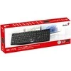 Genius KB-117S COPILOT klaviatūra su laidu (USB) CZ/SK, juoda