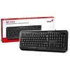 Genius KB-118 II klaviatūra su laidu (PS/2) CZ/SK, juoda