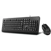 Genius KM-160 COPILOT komplektas klaviatūra su laidu (USB) CZ/SK, juoda su optine pelė, klasczna, neperšlampamas jako
