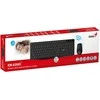 Genius KM-8206S COPILOT komplektas belaidė klaviatūra CZ/SK, juoda klasyczna, 2.4 [Ghz]