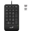 GENIUS NumPad 125 skaitmeninė klaviatūra, laidinė, USB-C, juoda