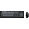 Genius Smart KM-8200 COPILOT komplektas klaviatūra CZ/SK, juoda-pilka su belaidė optinė pelė, klasikinė