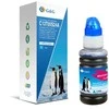 Su G&amp;G suderinamas rašalas / rašalas su C13T00S24A, NPR-E103C-70ml-B, žalsvai mėlyna
