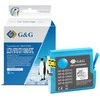 Su G&amp;G suderinamas rašalas / kasetė, skirta LC-1000C, LC-970C, NP-B-0051C/1000C/970C, žalsvai mėlyna, 400 s