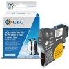 G&G kompatybilny ink / tusz su LC-980BK, LC-1100BK, NP-B-0061BK/1100BK/980BK, juodas, 300s