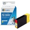Su G&amp;G suderinamas rašalas / rašalas su PGI 1500XL, NP-C-1500XLY/C, geltonas