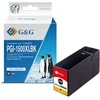 Su G&amp;G suderinamas rašalas / rašalas su PGI 1500XL, NP-C-1500XLBK/C, juodas