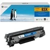 Su G&amp;G suderinami dažai su HP CF283X, CF283A, Canon CRG137, CRG737, NT-PH283XCU, juodas, 2200s