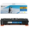 G&G suderinamas toneris su HP W2212A, NT-PH2212Y, HP 207A, geltonas, 1250s