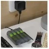 GP Baterija Charger M451 with 4x AAA Rechargable batteries, 2700 mAh, 1.2V, Juodas EU