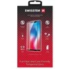 „Swissten“ grūdinto stiklo ekrano apsauga, skirta „Apple iPhone 12/12 PRO“, juoda, tinkanti dėklams ir spalvotam rėmeliui.