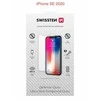 Swissten grūdinto stiklo ekrano apsauga, pro Apple iPhone SE 2020, juoda, tinka dėklui ir spalvotas rėmelis