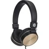 HP DHH-1206 Juodas ausinės su mikrofonu, przewodowa, juoda-auksinė, klasyczna typ 3,5mm jack