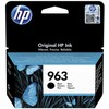 HP oryginalny ink / tusz 3JA26AE, HP 963, juodas, 1000s, 24.09ml