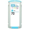 Hewlett Packard (HP) HP no.72 Ink Cart. Žydra spalva su Vivera rašalu (130 ml)