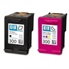 Hewlett Packard (HP) HP 300 Combo-pack Juodas/Tri-color Ink Cartridges, 200/200 pages, DeskJet D2560, F4280