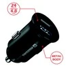 Swissten Metal Premium automobilinis įkroviklis 2 x USB / 4.8A