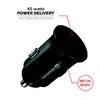 Swissten 45W PD metalinis automobilinio įkroviklio adapteris USB-C
