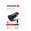 Įkroviklis SWISSTEN automobilinis 5W, 1 prievadas, USB-A, microUSB laidas