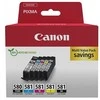 Canon PGI-580/CLI-581 (2078C007) Rašalinių kasečių komplektas, PGBK/BK/C/M/Y
