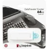 STICK 64GB USB 3.2 Kingston DataTraveler Exodia Baltas