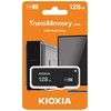 Kioxia USB flash disk, USB 3.0, 128GB, Yamabiko U365, Yamabiko U365, juoda, LU365K128GG4