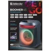 Kompiuterio kolonėlės Defender garsiakalbis Defender BOOMER 45 Bluetooth garsiakalbis 45W MP3/FM/SD/USB/AUX/TWS/LED/MIC KARAOKE juodas