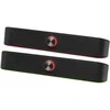 Kompiuterio kolonėlės Defender Soundbar Z10, 2.0, 6W, juoda, garsumo valdymas, LED foninis apšvietimas, USB/Bluetooth, 80Hz-20kHz