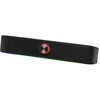 Kompiuterio kolonėlės Defender Soundbar Z10, 2.0, 6W, juoda, garsumo valdymas, LED foninis apšvietimas, USB/Bluetooth, 80Hz-20kHz