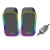Kompiuterio kolonėlės Marvo SG-225 Havoc 20 2.0 Stereo RGB žaidimų kolonėlės | Juodos