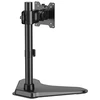 Laikiklis Powerton ERGO BASEO Regulowany uchwyt na monitorius, juoda, 20KG, wolnostojący, 17"-49", 75x75/100x100