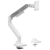 Laikiklis Powerton ERGO MONOA Regulowany uchwyt na monitorius, balta, 2-20KG, zacisk, 17"- 49", 75x75/100x100