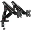 Laikiklis ULTRADESK SWORD Double Regulowany uchwyt na 2 monitory, juoda, 2x12KG, 17"-40"