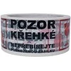 Lipni juosta "Beware of fragile", skaidri su antspaudais, 48mm, 60m