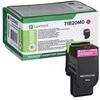 Lexmark grąžinimo programos dažų kasetė | 71B20M0 | Tonerio kasetė | Magenta