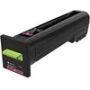 Lexmark 22K grąžinimo programa 72K2XM0 dažų kasetė, purpurinė