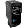 Lexmark 74C2SC0 tonerio kasetė Originalus Žydras 1 vnt